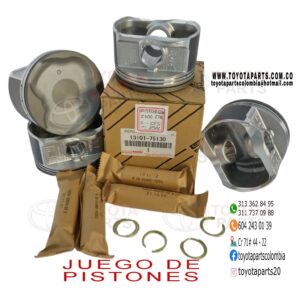 JUEGO DE PISTONES 2TR 2700 HILUX FORTUNER TX