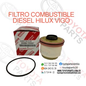 FILTRO COMBUSTIBLE DIESEL HILUX VIGO