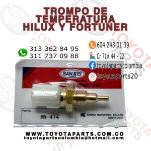TROMPO DE TEMPERATURA  HILUX Y FORTUNER