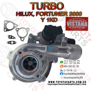 TURBO HILUX, FORTUNER 3000 Y 1KD