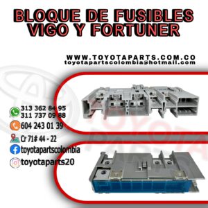 BLOQUE DE FUSIBLES VIGO Y FORTUNER