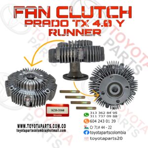 FAN CLUTCH PRADO TX 4.5 Y RUNNER