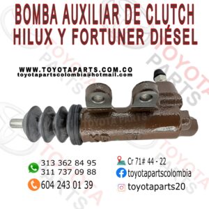 BOMBA AUXILIAR DE CLUTCH HILUX Y FORTUNER DIESEL