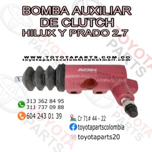 BOMBA AUXILIAR DE CLUTCH HILUX Y PRADO 2.7